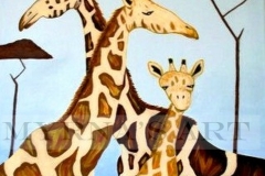 Giraffe Family